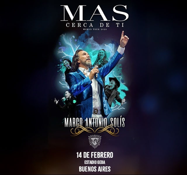 Marco Antonio Solis en Buenos Aires 2025