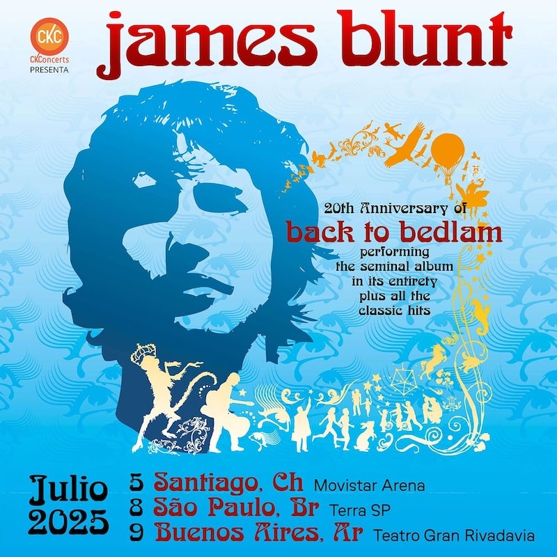 James Blunt en Buenos Aires 2025