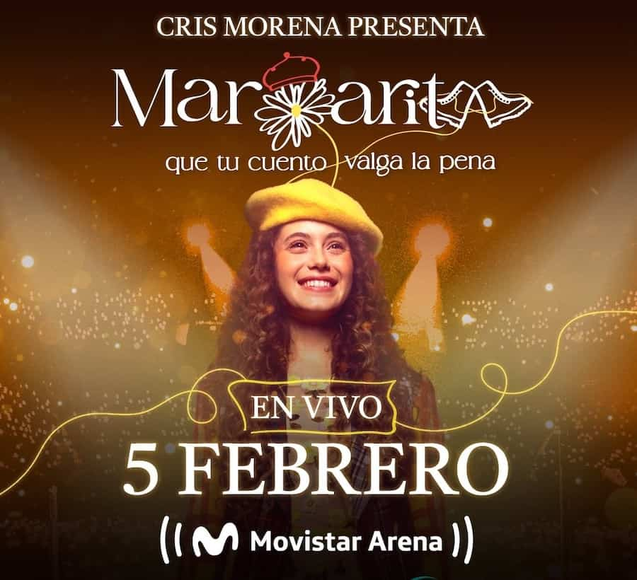 Margarita en el Movistar Arena 2025