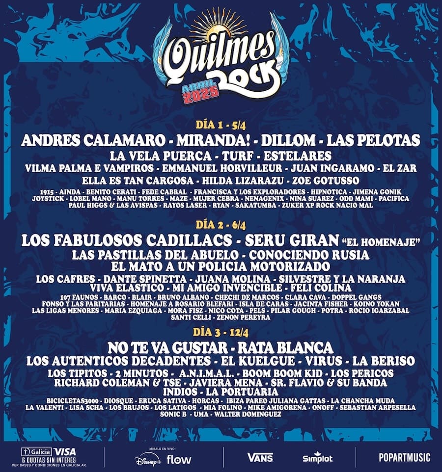 Quilmes Rock 2025